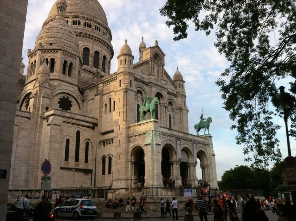 Sacrée coeur -Barrio de Montmartre en Paris
