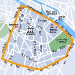Latin Quarter map - Paris