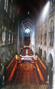 Notre Dame de Paris choir and nave
