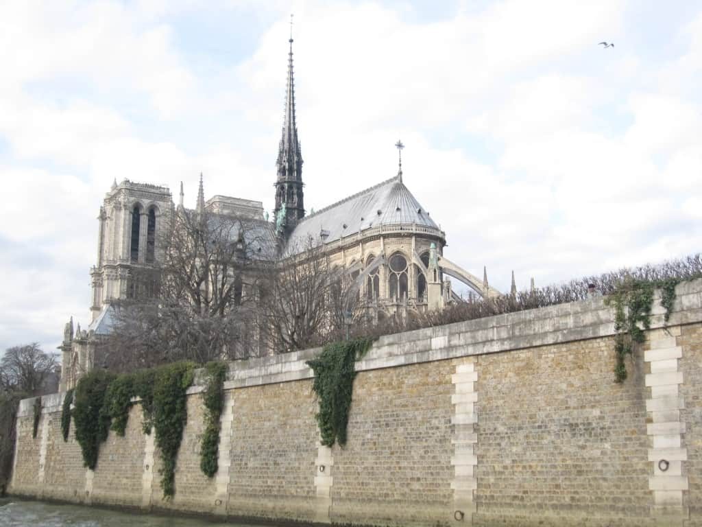 Notre Cathedral in Paris - cité Island