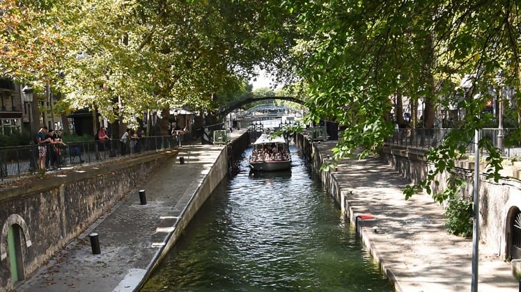 Paris Canal Boat tour