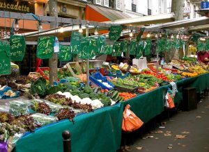 Sunday Food Market in Paris