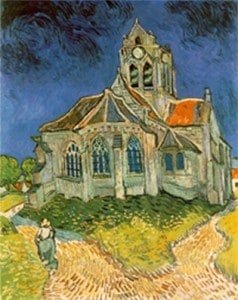 Auvers sur Oise Church by Van Gaogh