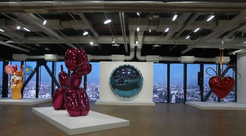 Jeff Koons Contemporary Art Exhibition at Centre Pompidou