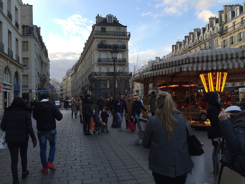 Das Marais Viertel in Paris