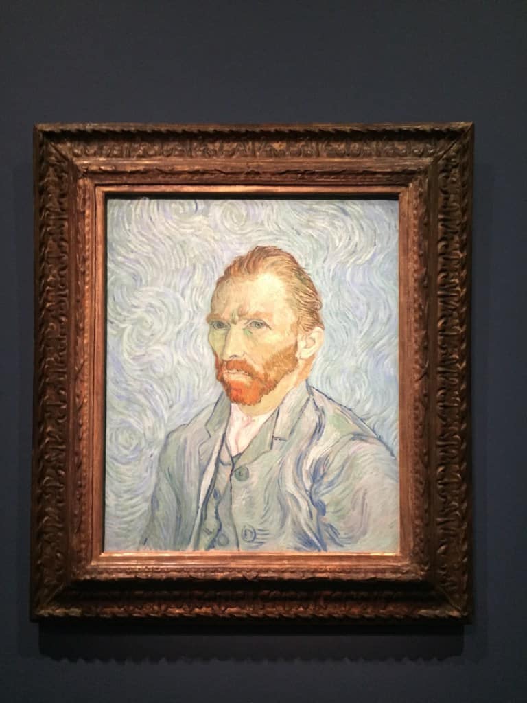 Van Gogh’s Self-portrait at Musée d'Orsay