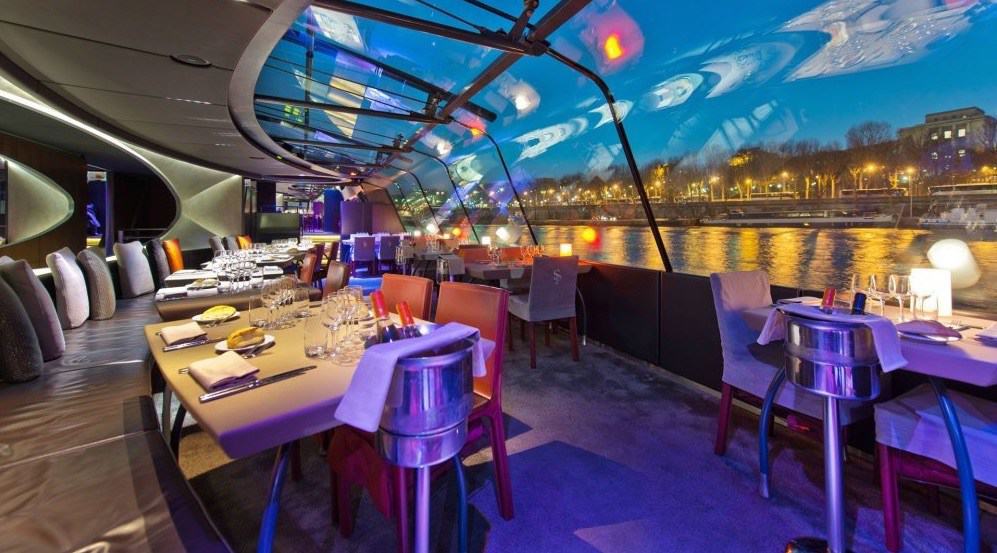 Bateaux Parisiens -  Bootsfahrt in Paris mit Abendessen