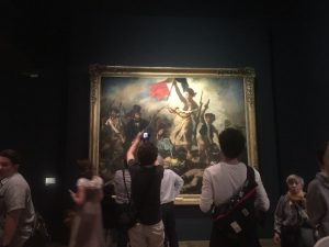 Liberty Guiding the People in the Louvre