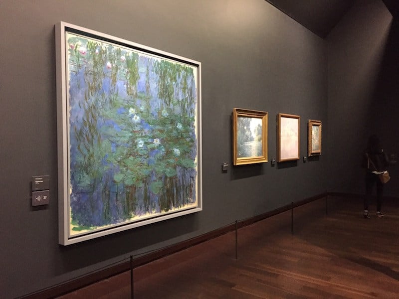 De waterlelies van Monet in het Musée d'Orsay