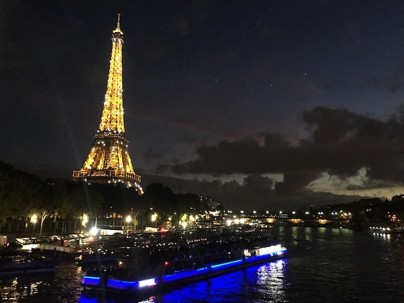 Bateaux Mouches Cruise in Paris by Night