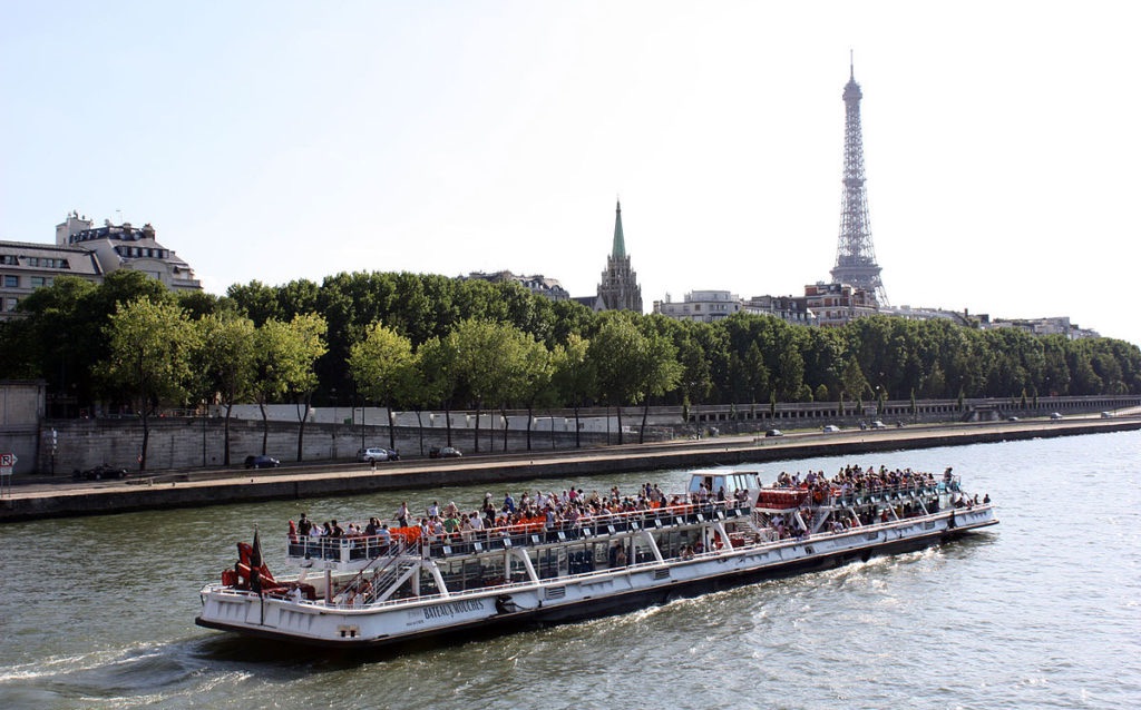 Bateaux Mouches Boat tour & Eiffel Tower