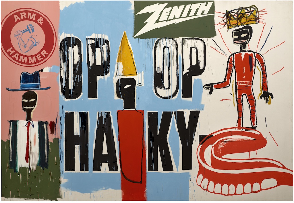 Exhibitons at Louis Vuitton Fundation: Basquiat x Wahrol - Painting 4 hands